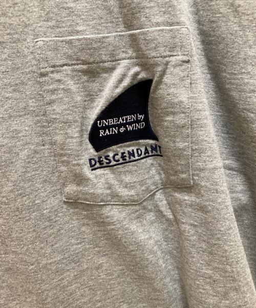 DESCENDANT（ディセンダント）DESCENDANT (ディセンダント) GENNAKER ORGANIC COTTON CROP SS グレー サイズ:2の古着・服飾アイテム