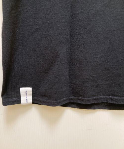 DESCENDANT（ディセンダント）DESCENDANT (ディセンダント) スパイホップポケットTシャツ ブラック サイズ:3の古着・服飾アイテム
