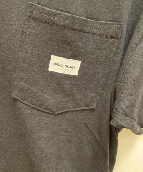 DESCENDANT（ディセンダント）DESCENDANT (ディセンダント) スパイホップポケットTシャツ ブラック サイズ:3の古着・服飾アイテム
