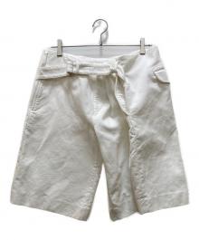 COMME des GARCONS HOMME PLUS（コムデギャルソンオムプリュス）の古着「変形ハーフパンツ」｜ホワイト