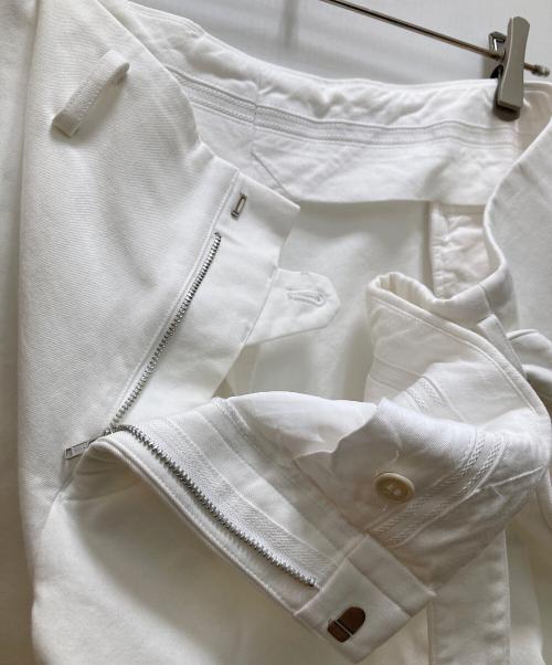 COMME des GARCONS HOMME PLUS（コムデギャルソンオムプリュス）COMME des GARCONS HOMME PLUS (コムデギャルソンオムプリュス) 変形ハーフパンツ ホワイト サイズ:Ｓの古着・服飾アイテム