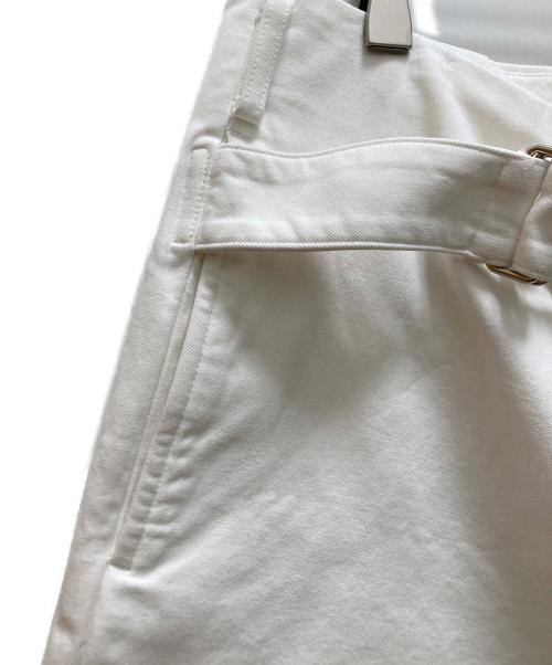 COMME des GARCONS HOMME PLUS（コムデギャルソンオムプリュス）COMME des GARCONS HOMME PLUS (コムデギャルソンオムプリュス) 変形ハーフパンツ ホワイト サイズ:Ｓの古着・服飾アイテム