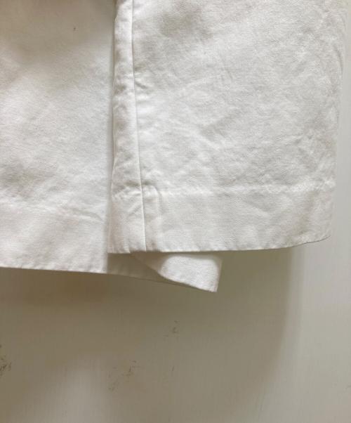 COMME des GARCONS HOMME PLUS（コムデギャルソンオムプリュス）COMME des GARCONS HOMME PLUS (コムデギャルソンオムプリュス) 変形ハーフパンツ ホワイト サイズ:Ｓの古着・服飾アイテム