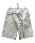 COMME des GARCONS HOMME PLUS（コムデギャルソンオムプリュス）の古着「変形ハーフパンツ」｜ホワイト