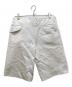 COMME des GARCONS HOMME PLUS (コムデギャルソンオムプリュス) 変形ハーフパンツ ホワイト サイズ:Ｓ：17000円