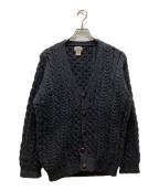 L.L.Beanエルエルビーン）の古着「ケーブルニットカーディガン」｜グレー