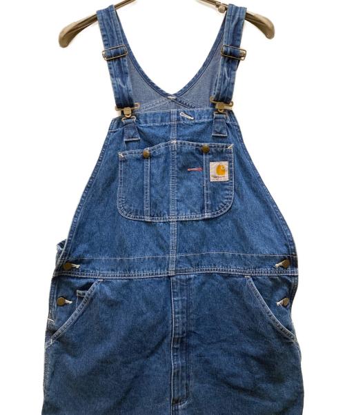 CarHartt（カーハート）CarHartt (カーハート) デニムオーバーオール インディゴ サイズ:38×32の古着・服飾アイテム