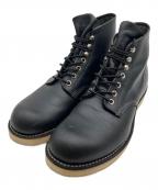 RED WINGレッドウィング）の古着「6インチ クラシックラウンド」｜ブラック