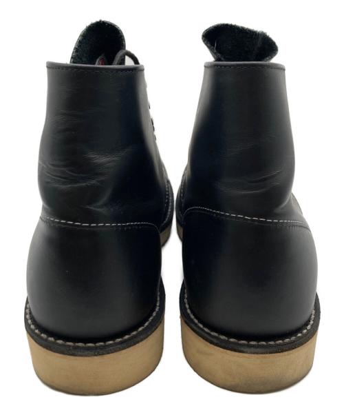 RED WING（レッドウィング）RED WING (レッドウィング) 6インチ クラシックラウンド ブラック サイズ:26cmの古着・服飾アイテム
