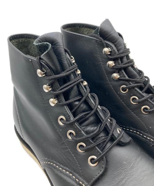 RED WING（レッドウィング）RED WING (レッドウィング) 6インチ クラシックラウンド ブラック サイズ:26cmの古着・服飾アイテム