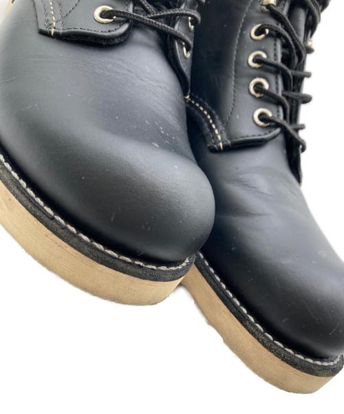 RED WING（レッドウィング）RED WING (レッドウィング) 6インチ クラシックラウンド ブラック サイズ:26cmの古着・服飾アイテム