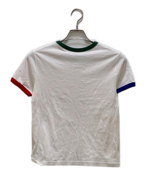 POLO RALPH LAUREN（ポロ・ラルフローレン）POLO RALPH LAUREN (ポロ・ラルフローレン) ポロベアリンガーカットソー ホワイト サイズ:S (140)の古着・服飾アイテム