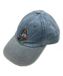 POLO RALPH LAUREN（ポロ・ラルフローレン）の古着「ポロベアデニムボールキャップ」｜インディゴ