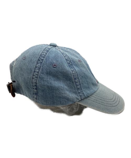 POLO RALPH LAUREN（ポロ・ラルフローレン）POLO RALPH LAUREN (ポロ・ラルフローレン) ポロベアデニムボールキャップ インディゴの古着・服飾アイテム