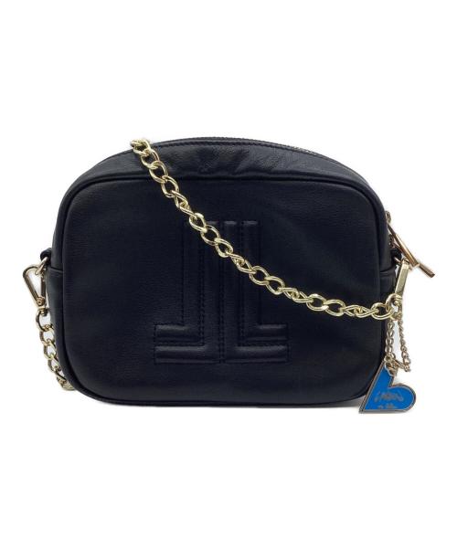 LANVIN en Bleu（ランバンオンブルー）LANVIN en Bleu (ランバンオンブルー) チェーンショルダーバッグ ブラックの古着・服飾アイテム