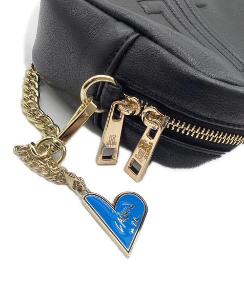 LANVIN en Bleu（ランバンオンブルー）LANVIN en Bleu (ランバンオンブルー) チェーンショルダーバッグ ブラックの古着・服飾アイテム