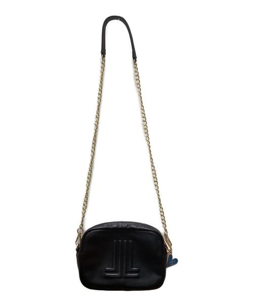LANVIN en Bleu（ランバンオンブルー）LANVIN en Bleu (ランバンオンブルー) チェーンショルダーバッグ ブラックの古着・服飾アイテム