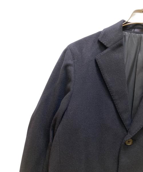 ONLY PREMIO（オンリープレミオ）ONLY PREMIO (オンリープレミオ) カシミヤシングルチェスターコート ネイビー サイズ:５２の古着・服飾アイテム