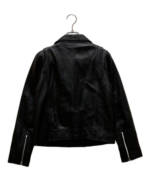 sophila（ソフィラ）sophila (ソフィラ) ラムレザーライダースジャケット ブラック サイズ:FREEの古着・服飾アイテム
