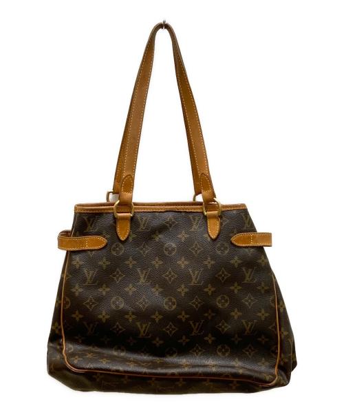 LOUIS VUITTON（ルイ ヴィトン）LOUIS VUITTON (ルイ ヴィトン) モノグラム バティニョール ヴェルティカル バッグ ブラウンの古着・服飾アイテム