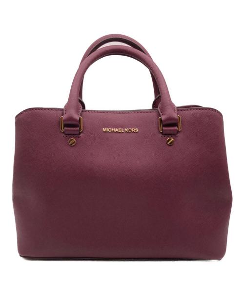 MICHAEL KORS（マイケル・コース）MICHAEL KORS (マイケル・コース) 2WAYバッグ レッドの古着・服飾アイテム