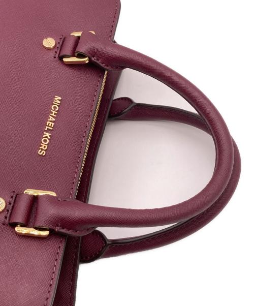 MICHAEL KORS（マイケル・コース）MICHAEL KORS (マイケル・コース) 2WAYバッグ レッドの古着・服飾アイテム