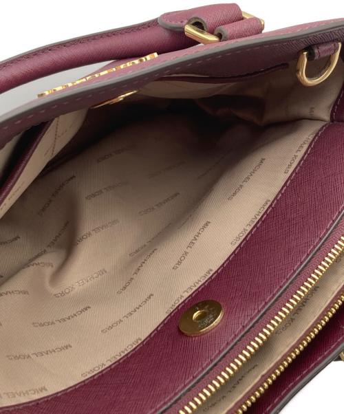 MICHAEL KORS（マイケル・コース）MICHAEL KORS (マイケル・コース) 2WAYバッグ レッドの古着・服飾アイテム