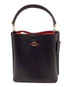 COACHコーチ）の古着「モリー バケット バッグ 22」｜ブラック