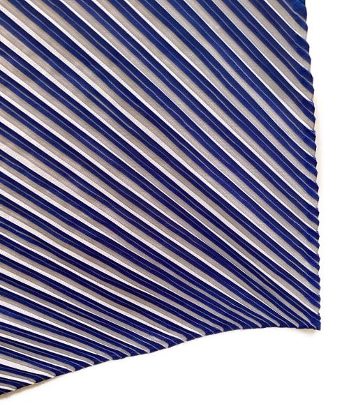 PLEATS PLEASE（プリーツプリーズ）PLEATS PLEASE (プリーツプリーズ) プリーツ加工 ノースリ-ブ変形チュニック マルチカラー サイズ:5の古着・服飾アイテム