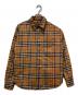 BURBERRY（バーバリー）の古着「レインボーノバチェックシャツ」｜ベージュ