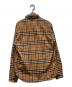 BURBERRY (バーバリー) レインボーノバチェックシャツ ベージュ サイズ:M：18000円