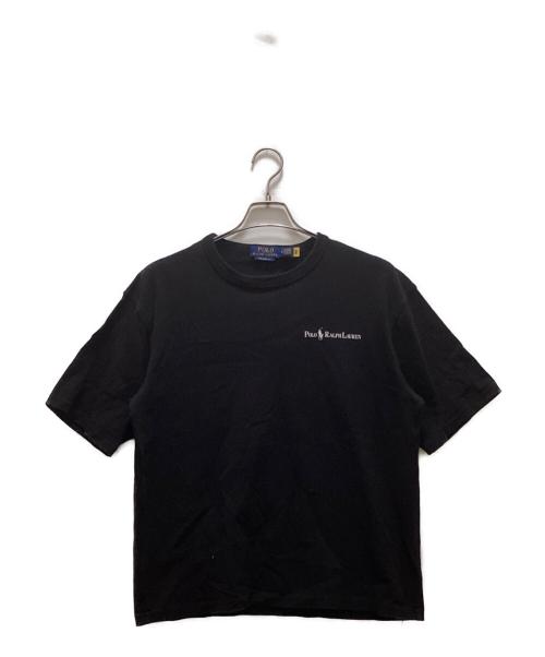 POLO RALPH LAUREN（ポロ・ラルフローレン）POLO RALPH LAUREN (ポロ・ラルフローレン) ヘビーウエイトロゴTシャツ ブラック サイズ:Mの古着・服飾アイテム