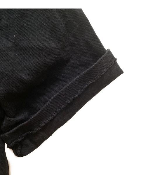 POLO RALPH LAUREN（ポロ・ラルフローレン）POLO RALPH LAUREN (ポロ・ラルフローレン) ヘビーウエイトロゴTシャツ ブラック サイズ:Mの古着・服飾アイテム