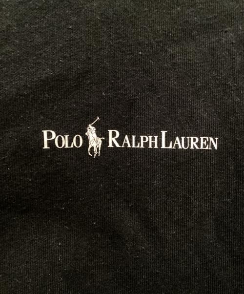 POLO RALPH LAUREN（ポロ・ラルフローレン）POLO RALPH LAUREN (ポロ・ラルフローレン) ヘビーウエイトロゴTシャツ ブラック サイズ:Mの古着・服飾アイテム