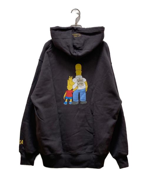 WIND AND SEA（ウィンダンシー）WIND AND SEA (ウィンダンシー) The Simpsons (ザ シンプソンズ) コラボプルオーバーパーカー グレー サイズ:Lの古着・服飾アイテム