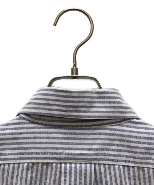 BROOKS BROTHERS（ブルックスブラザーズ）BROOKS BROTHERS (ブルックスブラザーズ) ストライプボタンダウンシャツ ホワイト×ブルー サイズ:Mの古着・服飾アイテム