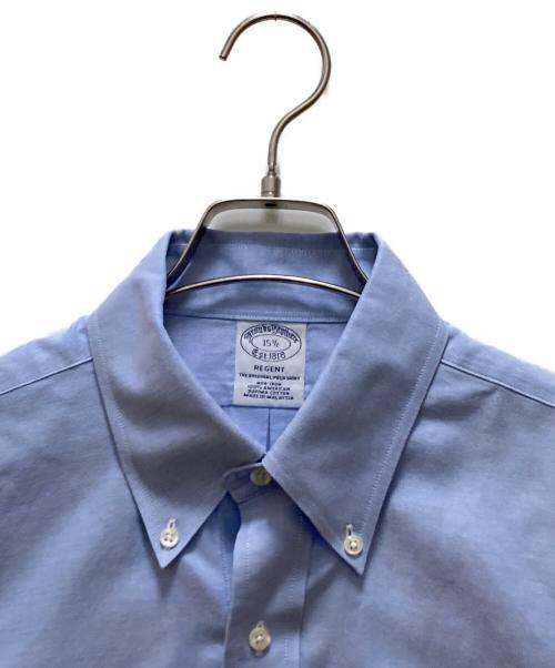 BROOKS BROTHERS（ブルックスブラザーズ）BROOKS BROTHERS (ブルックスブラザーズ) 半袖ボタンダウンシャツ ブルー サイズ:15 1/2の古着・服飾アイテム