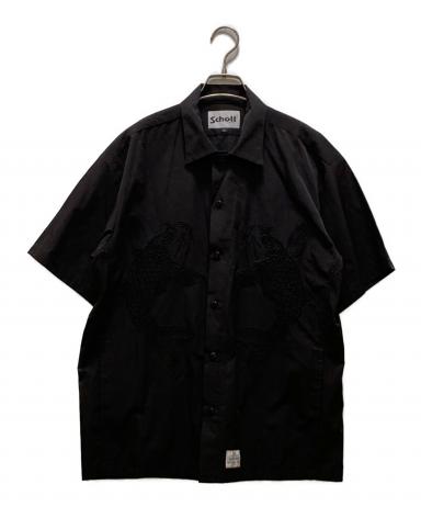 中古・古着通販】Schott (ショット) 鯉 刺繍 オープンカラーワーク