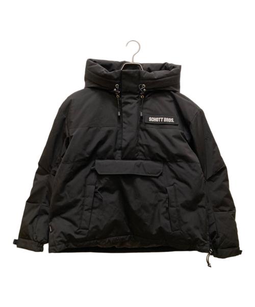 Schott（ショット）Schott (ショット) JEANASIS (ジーナシス) コラボプルオーバー ダウンジャケット ブラック サイズ:freeの古着・服飾アイテム