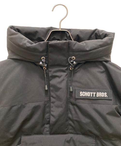 Schott（ショット）Schott (ショット) JEANASIS (ジーナシス) コラボプルオーバー ダウンジャケット ブラック サイズ:freeの古着・服飾アイテム