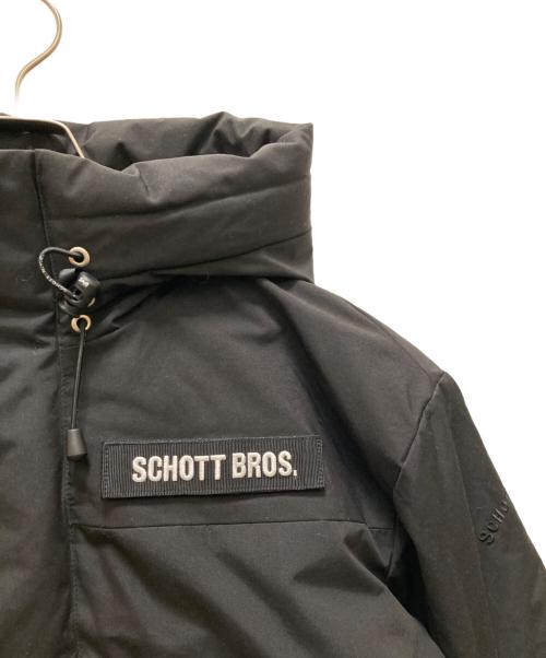 Schott（ショット）Schott (ショット) JEANASIS (ジーナシス) コラボプルオーバー ダウンジャケット ブラック サイズ:freeの古着・服飾アイテム