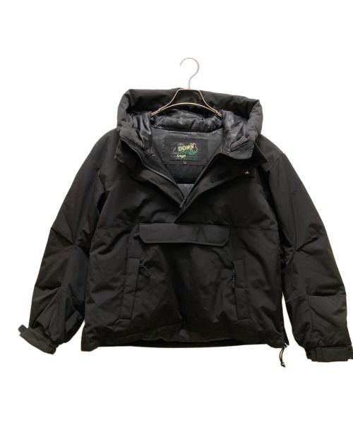 Schott（ショット）Schott (ショット) JEANASIS (ジーナシス) コラボプルオーバー ダウンジャケット ブラック サイズ:freeの古着・服飾アイテム