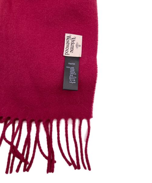 Vivienne Westwood（ヴィヴィアンウエストウッド）Vivienne Westwood (ヴィヴィアンウエストウッド) オーブ刺繍マフラーの古着・服飾アイテム