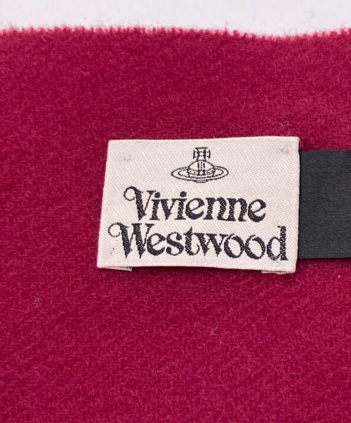 Vivienne Westwood（ヴィヴィアンウエストウッド）Vivienne Westwood (ヴィヴィアンウエストウッド) オーブ刺繍マフラーの古着・服飾アイテム