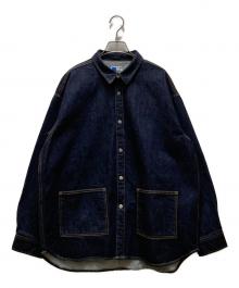 JAPAN BLUE JEANS（ジャパンブルージーンズ）の古着「13oz デニム ビッグ シャツ ジャケット」｜インディゴ