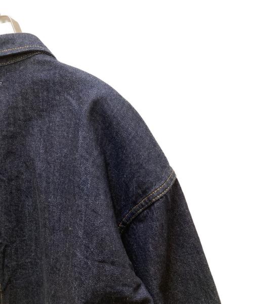 JAPAN BLUE JEANS（ジャパンブルージーンズ）JAPAN BLUE JEANS (ジャパンブルージーンズ) 13oz デニム ビッグ シャツ ジャケット インディゴ サイズ:L 未使用品の古着・服飾アイテム