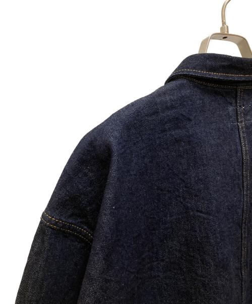 JAPAN BLUE JEANS（ジャパンブルージーンズ）JAPAN BLUE JEANS (ジャパンブルージーンズ) 13oz デニム ビッグ シャツ ジャケット インディゴ サイズ:L 未使用品の古着・服飾アイテム