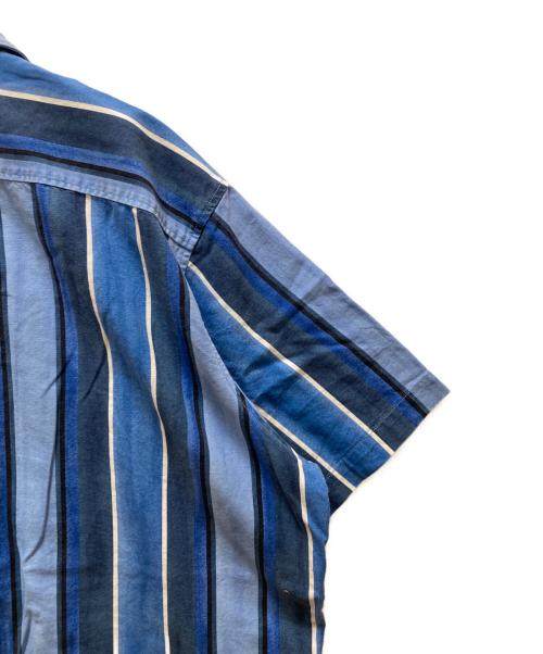 POLO SPORT（ポロスポーツ）POLO SPORT (ポロスポーツ) ストライプシャツ ブルー サイズ:XLの古着・服飾アイテム