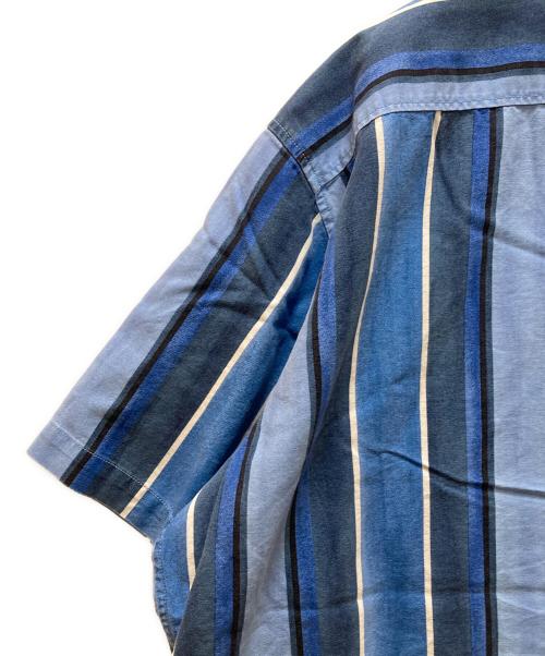 POLO SPORT（ポロスポーツ）POLO SPORT (ポロスポーツ) ストライプシャツ ブルー サイズ:XLの古着・服飾アイテム