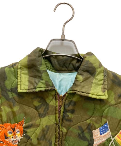 VINTAGE（ヴィンテージ）VINTAGE (ヴィンテージ) ヴィンテージカモフラベトナムジャケット グリーン サイズ:なしの古着・服飾アイテム